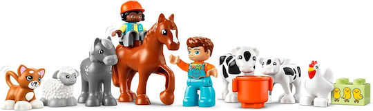 LEGO Duplo Caring For Animals At The Farm για 2+ Ετών 74τμχ