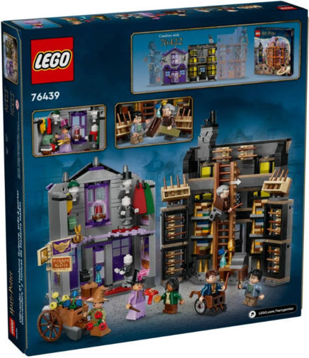 LEGO Harry Potter Harry Potter Ollivanders & Madam Malkin's Robes Pentru 8+ Ani 744 Piese