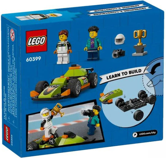 LEGO Lego-Stadt Grünes Rennwagen Für 4+ Jahre 56 Stück