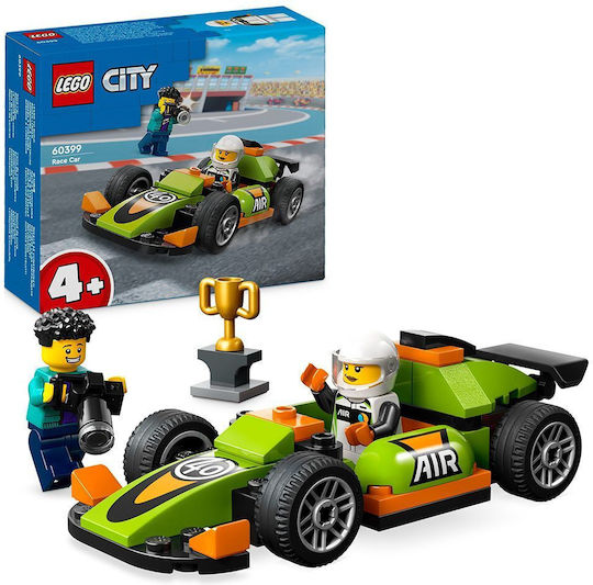 LEGO Lego-Stadt Grünes Rennwagen Für 4+ Jahre 56 Stück