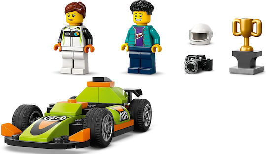LEGO Lego-Stadt Grünes Rennwagen Für 4+ Jahre 56 Stück