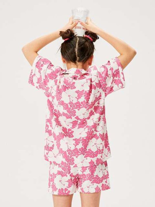 Kids Shirt Short Sleeve Pink Hold Me Closer