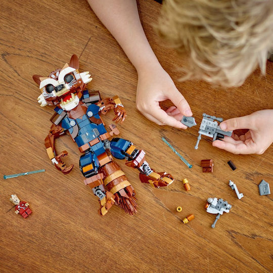 LEGO Marvel Rocket & Baby Groot Pentru 10+ Ani 566 Bucăți