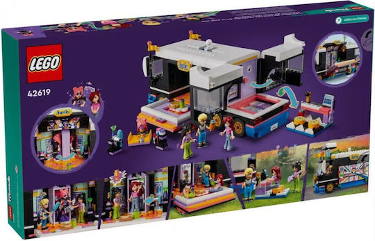 LEGO Friends Pop Star Music Tour Bus For Age 8+
