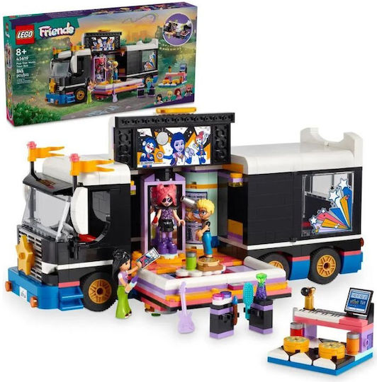 LEGO Friends Pop Star Music Tour Bus For Age 8+