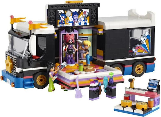 LEGO Friends Pop Star Music Tour Bus For Age 8+