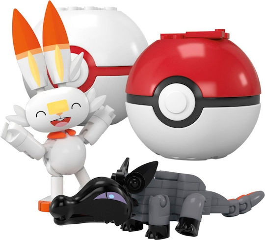 Mega Bloks Pokemon Building Blocks For Age 6+ 105 Pieces