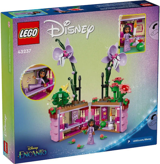LEGO Disney Ghiveciul cu Flori al Isabelei pentru 9+ Ani 641 Bucăți