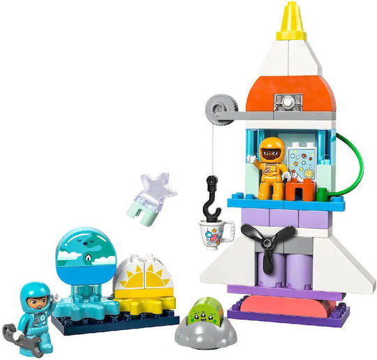 LEGO Duplo 3 In 1 Space Shuttle Adventure for 3+ Years 58 Pieces