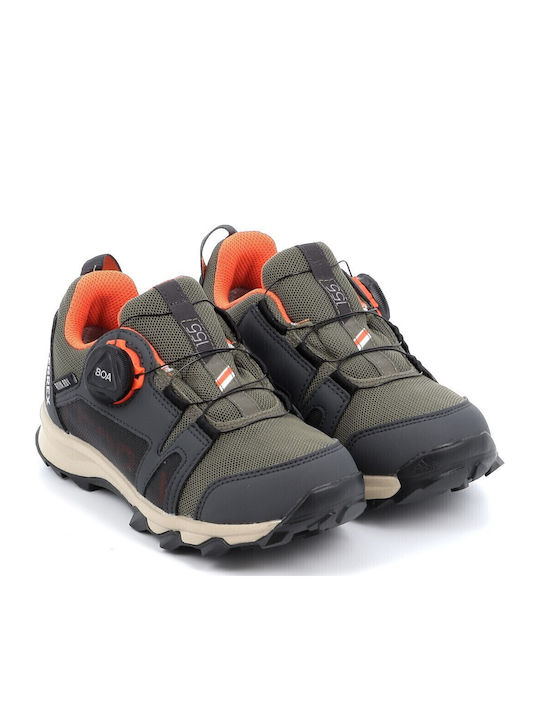 Terrex Agravic Boa Wasserdichte Kinder Sportschuhe Laufen Khaki
