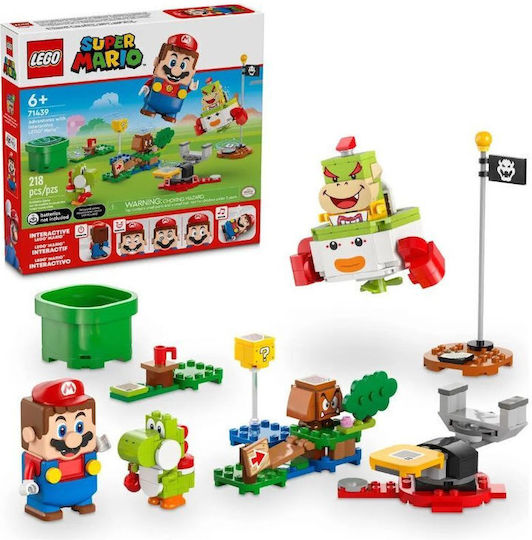 LEGO Super Mario Abenteuer mit Interaktivem Lego Super Mario für 6+ Jahre 218 Stück