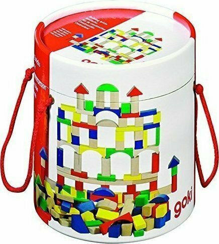 Goki Wooden Building Blocks For 2+ Years 100 Pieces