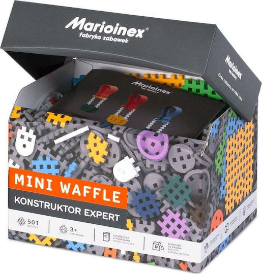 Marioinex Τουβλάκια Mini Waffle για 3+ Ετών 501τμχ