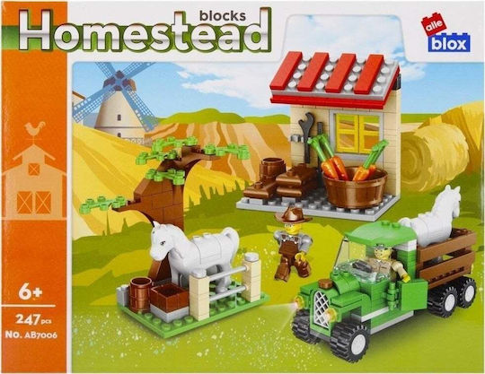 Alleblox Cuburi De Construit Homestead Pentru 6+ Ani 247 Bucăți