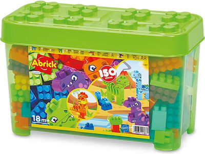 Ecoiffier Building Blocks Δεινόσαυροι for 1.5+ Years 150pcs