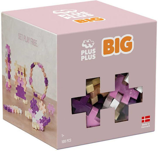 Plus Plus Cuburi De Construit Big Bloom Pentru 1+ Ani 100 Bucăți