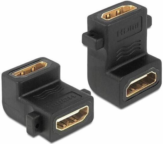 DeLock Converter HDMI female to HDMI female 1pcs (65510)