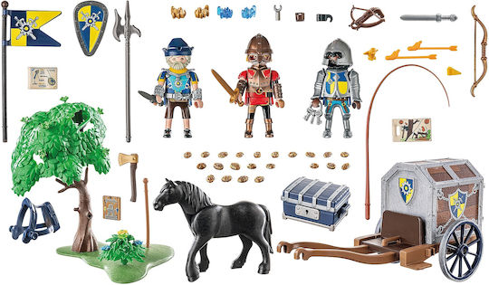 Playmobil Novelmore Überfall auf Handelswagen für 4-10 Jahre