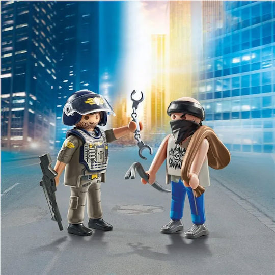 Playmobil City Action Thief and Policeman for 4-10 years old