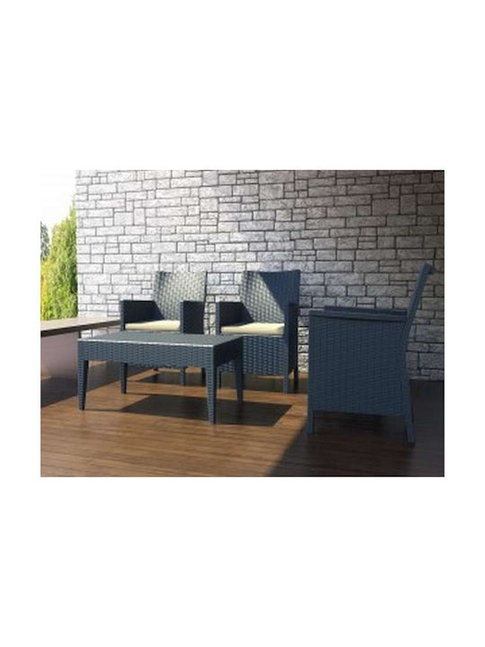 Siesta Exclusive Gartenstuhlkissen California Ecru 50x47cm