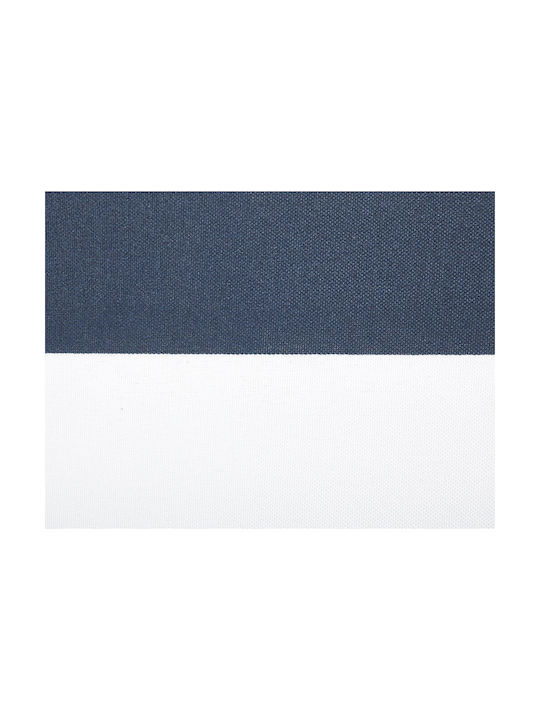 Beliani Garden Chair Cushion Blue and White