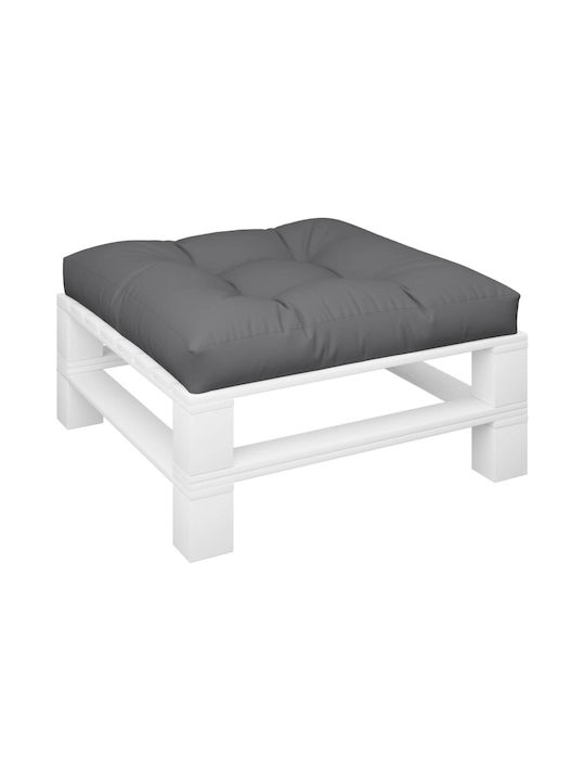vidaXL Waterproof Bench Cushion for Palette 70x70cm Gray