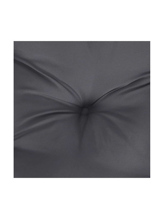 vidaXL Waterproof Bench Cushion for Palette 70x70cm Gray