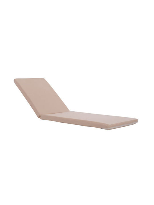 Freebox Sunbed Cushion with Backrest Chios Beige 192x59cm