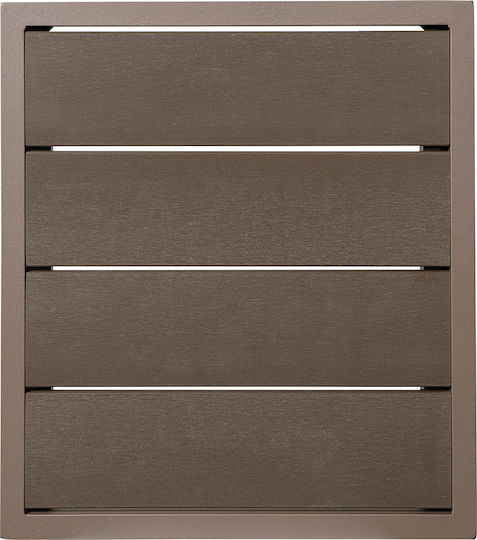 Tisch 154x84x72cm Brown Tisch 154x84x72cm Brown