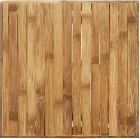 Masa Masa de lounge pentru spații exterioare mici de bambus 45x45x35buc