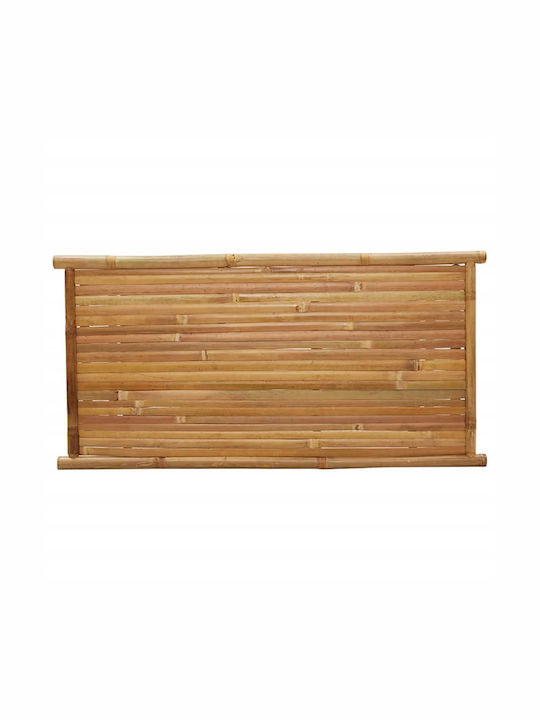 Sitting Room Outdoor Free Standing Bamboo Table Natural 110x55x45cm