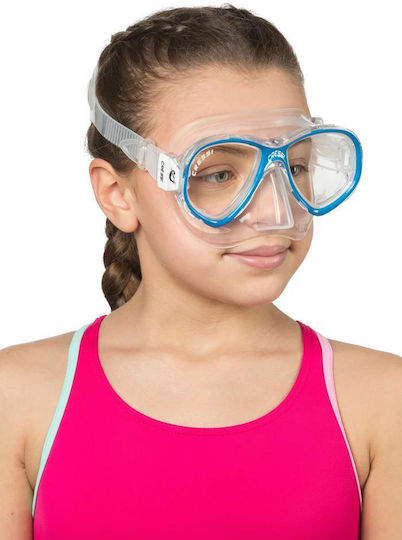 CressiSub Tauchmaske Kinder Perla Transparent