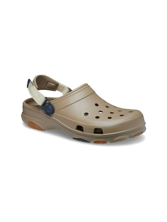Crocs Classic All Terrain Ανδρικά Ανατομικά Σαμπό Khaki