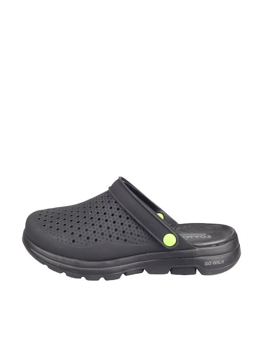 Skechers Go Walk 5 Key Pastime Anatomic Clogs Black