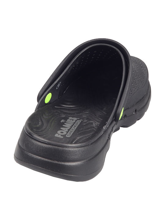 Skechers Go Walk 5 Key Pastime Anatomic Clogs Black