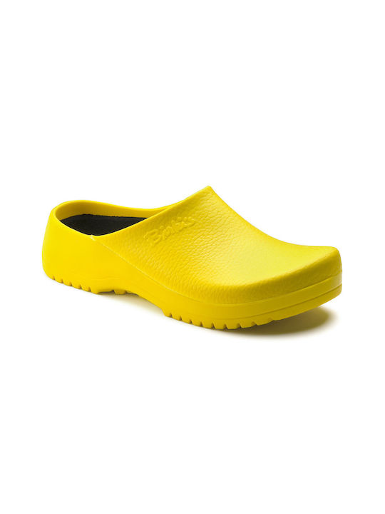 Birkenstock Super Birki Αντιολισθητικό Unisex Σαμπό Κίτρινο