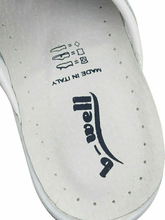 B-Well Aerial Lady Damen Leder Clogs Flowers