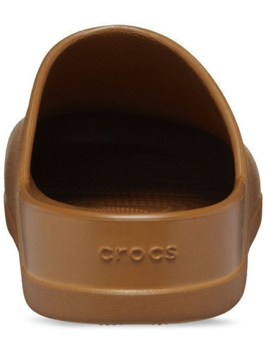 209366-21N Dylan Clog Τσοκαρο Crocs - Cognac - Λαστιχο