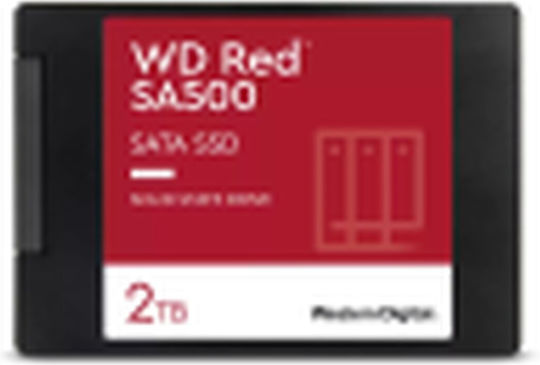 Western Digital Red SA500 SSD 2TB Тип 2.5'' със Свързване SATA III WDS200T2R0A