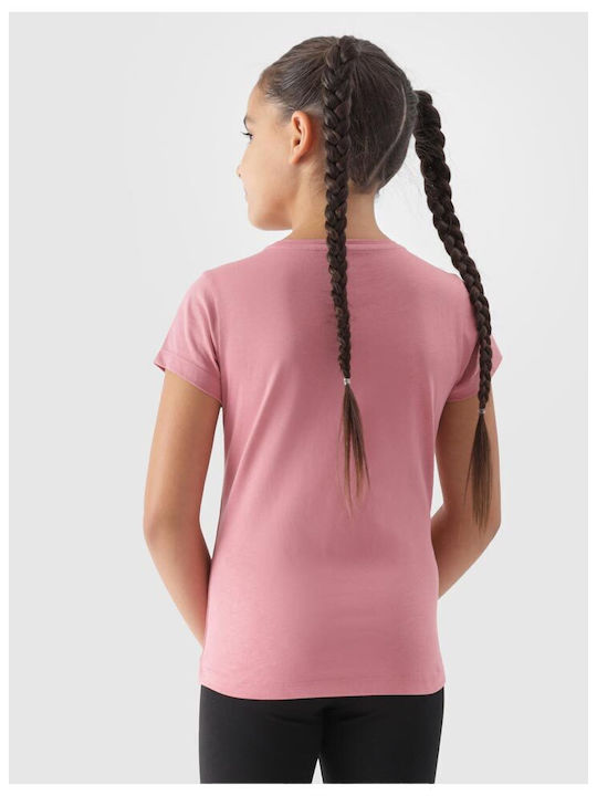 4F Kids Blouse Short Sleeve Pink