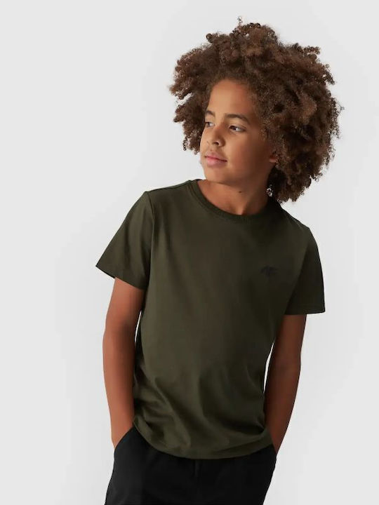 Παιδικό T-shirt Χακί