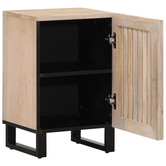 vidaXL Bathroom Cabinet L38xW34xH58cm Beige