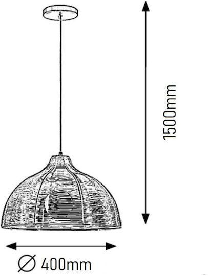 Elmark Pendant Light 40x40cm