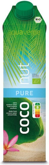 Aqua Verde Βιολογικός Χυμός Καρύδα Χωρίς Ζάχαρη 330ml