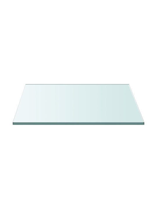 vidaXL Table Surface made of Glass Transparent 30x30cm 345070 1pcs