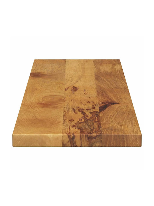 vidaXL Rectangular Table Surface made of Solid Wood Mango 100x30x2.5cm 371568 1pcs