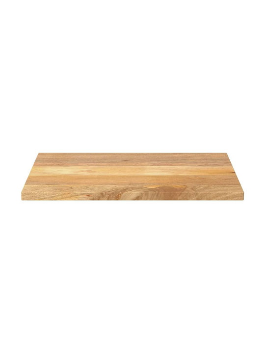 vidaXL Правоъгълена Повърхност на масата Масивно дърво Mango 70x60x2.5см 371467 1бр