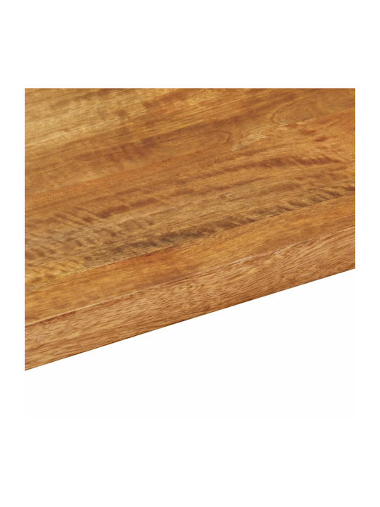 vidaXL Square Table Surface made of Solid Wood Mango 70x70x2.5cm 371604 1pcs