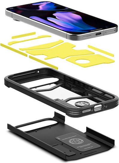 Spigen Tough Armor Back Cover Metallic 1.2mm Black (Google Pixel 9 / 9 Pro)