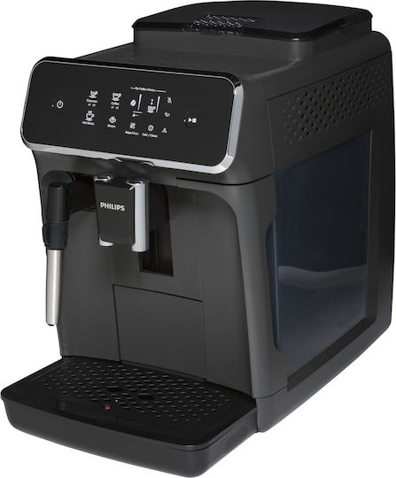 Philips Series 2200 Automatic Espresso Machine 1500W 15bar Pressure with Grinding Mill Grey EP2224/10